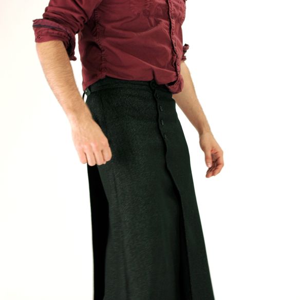 Umebosi jupe masculine longue