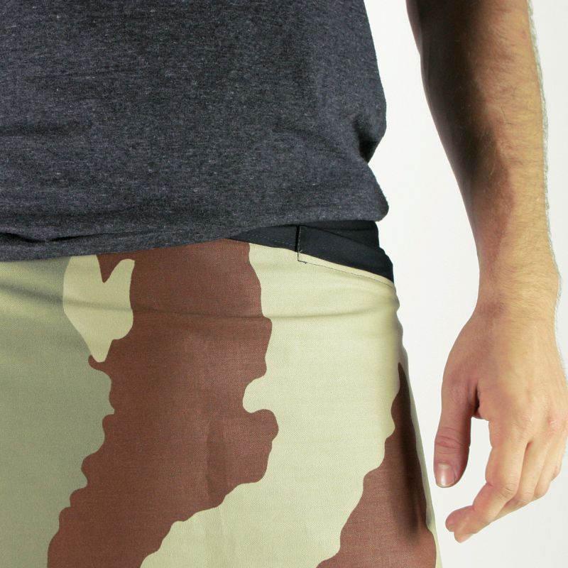 neo kilt coton bi-matière camouflage
