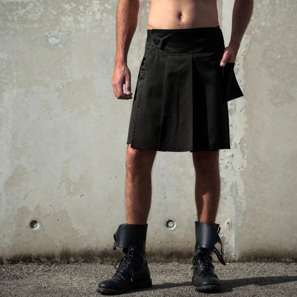french KILT noir