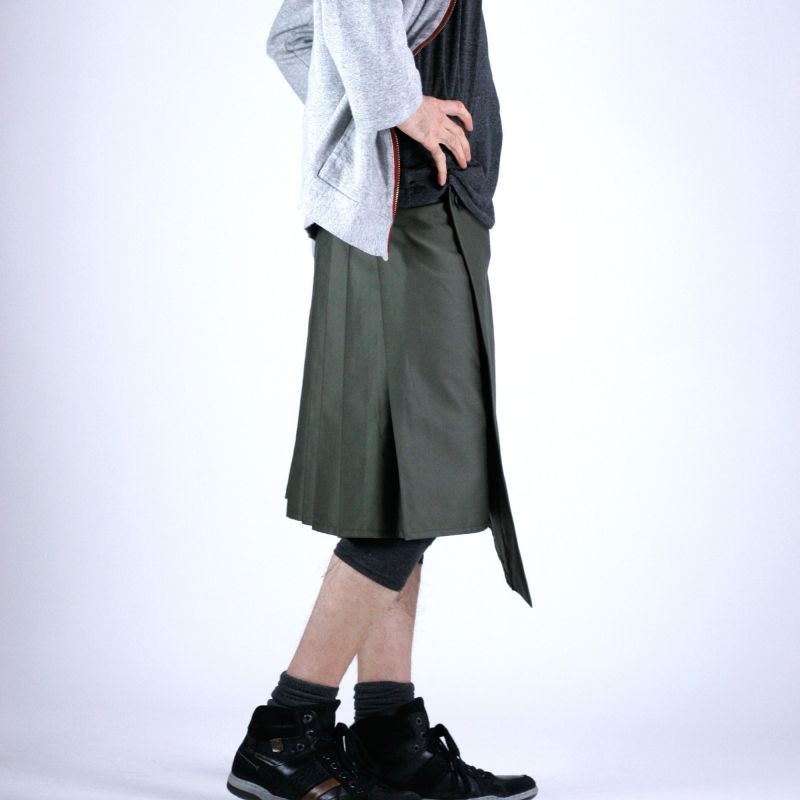 kilt TARTAN kaki 2