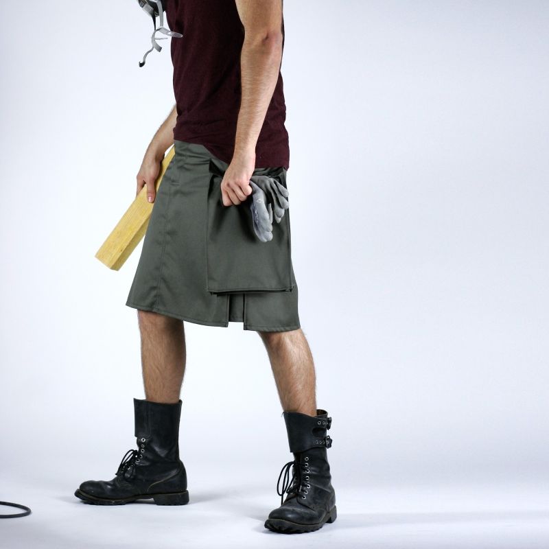 kilt de travail SPINACK kaki