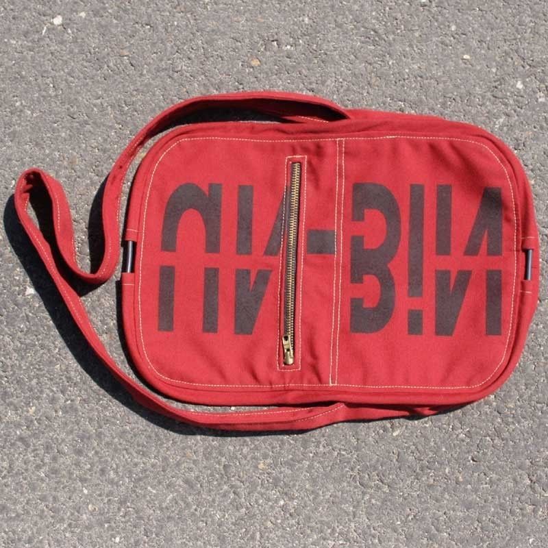 Mini Besace Un-Bin Bordeau