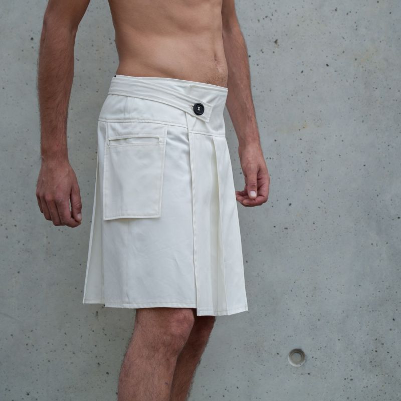 Kilt blanc