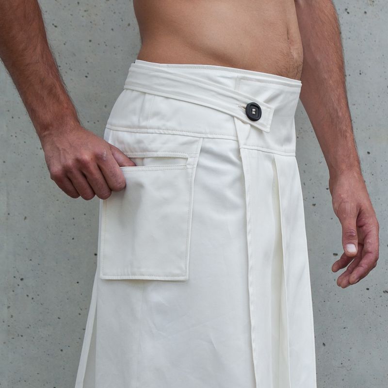 Kilt blanc