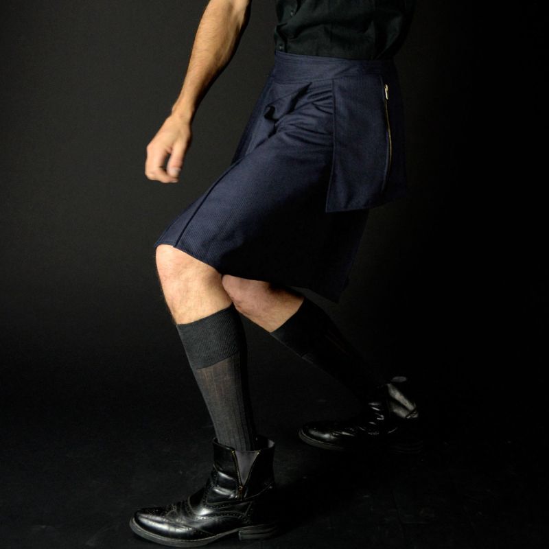 LAMIUM ALBUM neokilt with zipped pockets