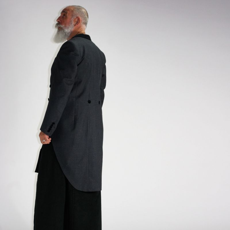 long maleskirt in velvet for events or winter 2