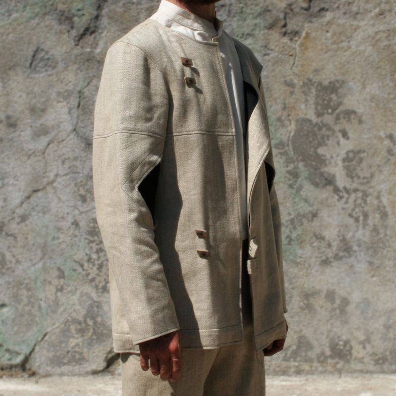 Veste tailleur laine yack bio, Modèle historique non commandable