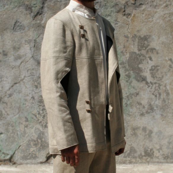 Veste tailleur laine yack bio, Modèle historique non commandable