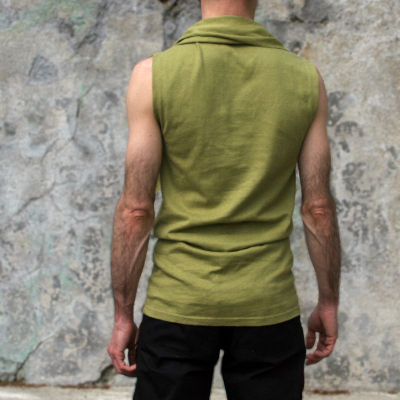 Male tank top s L organic hemp