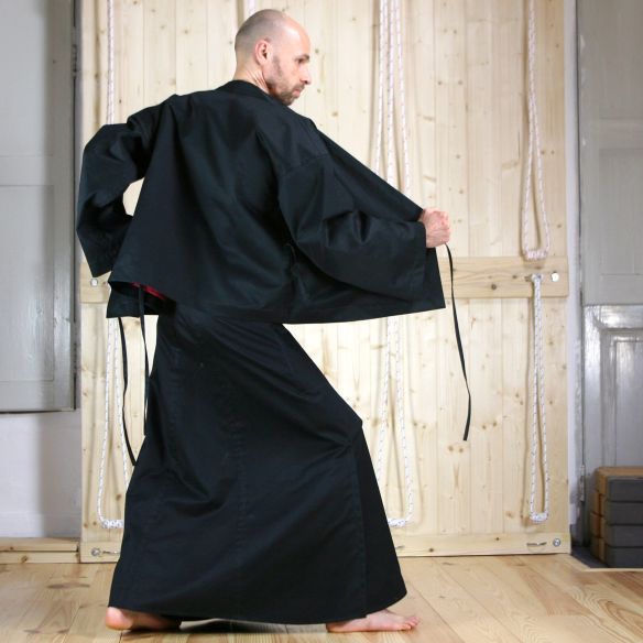 2 coloured long menskirt Ninja