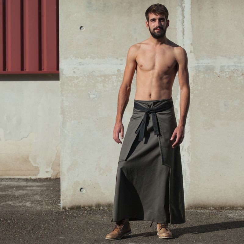 jupe longue NINJA kaki