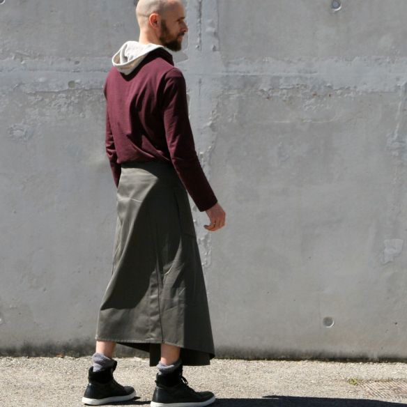 hakama à nouer moderne Yamabushi noir