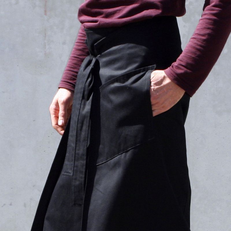 hakama Yamabushi noir