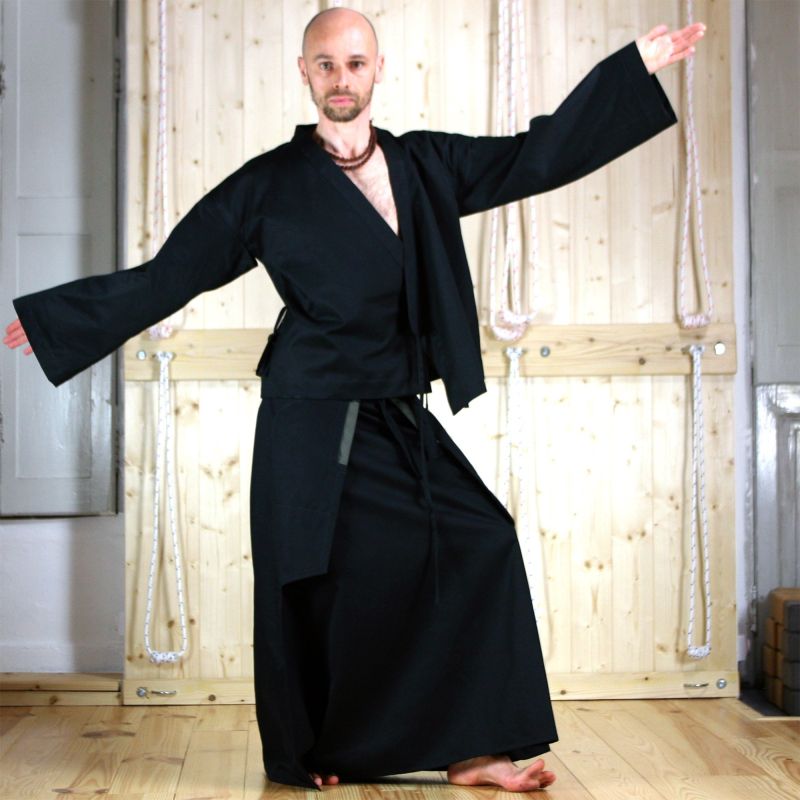 jupe longue NINJA noire