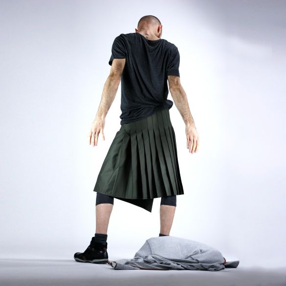 jupe homme Kilt Tartan noire jupe homme Kilt Tartan noire