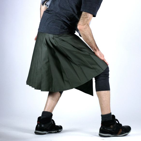 pleated black kilt for men pleated black kilt for men