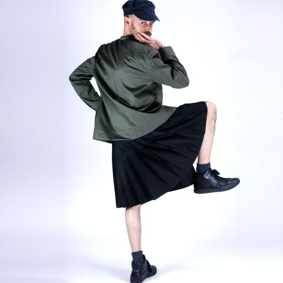 kilt TARTAN noire