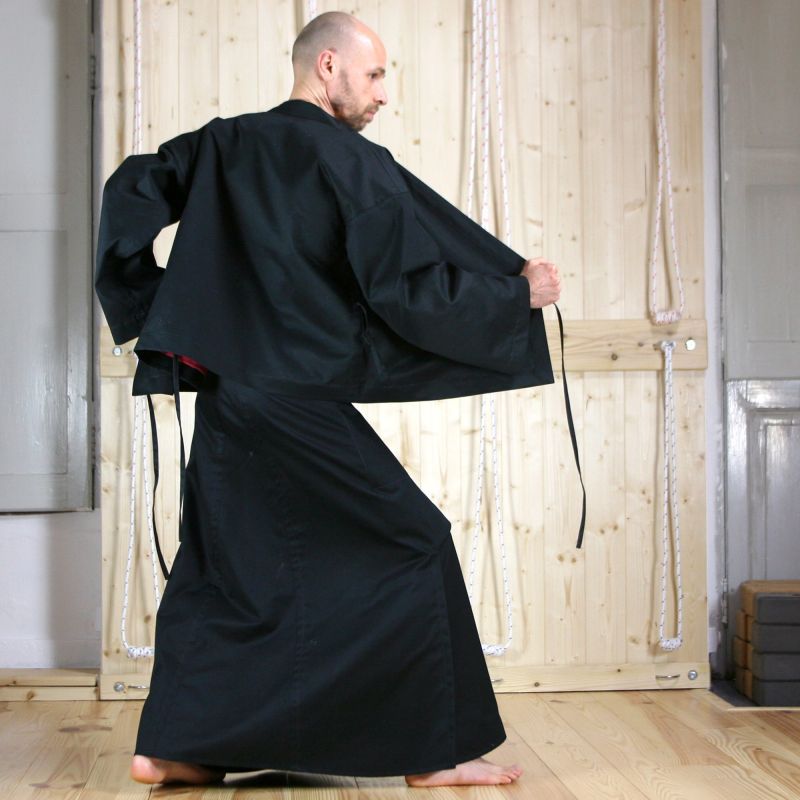 jupe longue NINJA noire