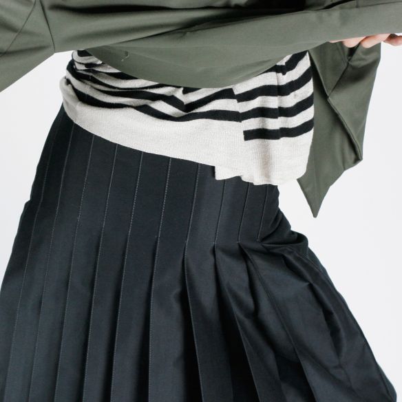 kilt TARTAN noire