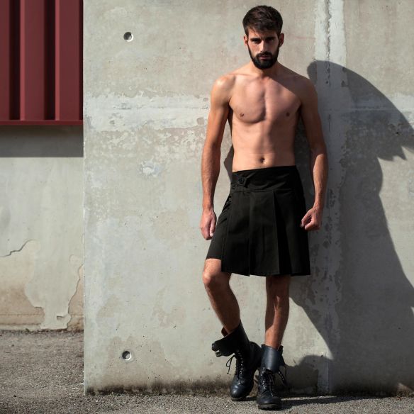 french KILT noir