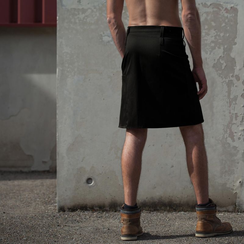 jupe pour homme COW-BOY noire