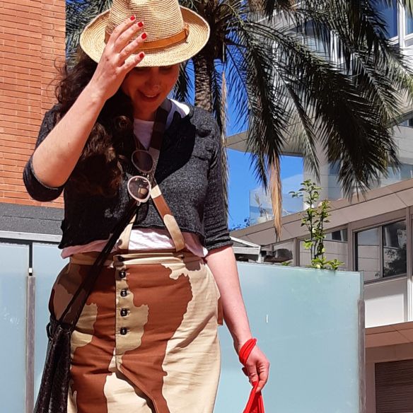 Umebosi camouflage et bretelles