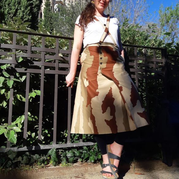 Umebosi camouflage et bretelles