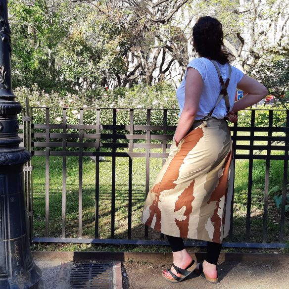 Umebosi camouflage et bretelles