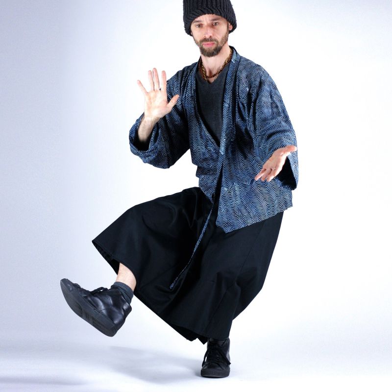 jupe bretelle style jungle unisexe