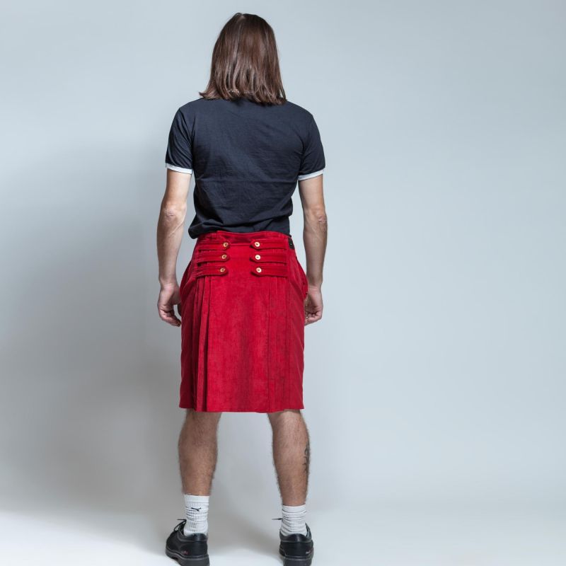 neo kilt cornouailles in velvet
