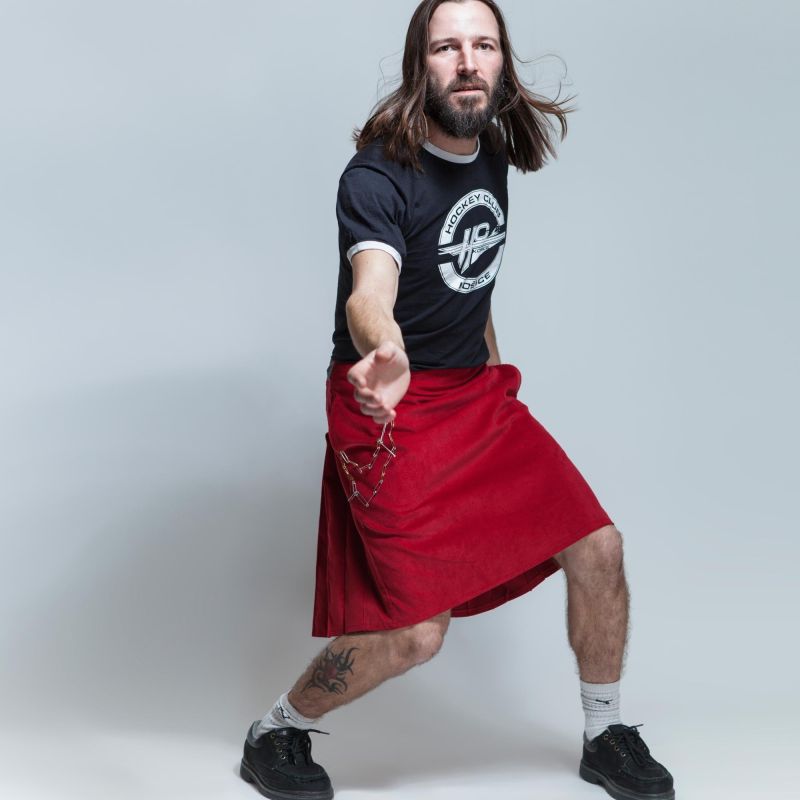 neo kilt cornouailles in velvet