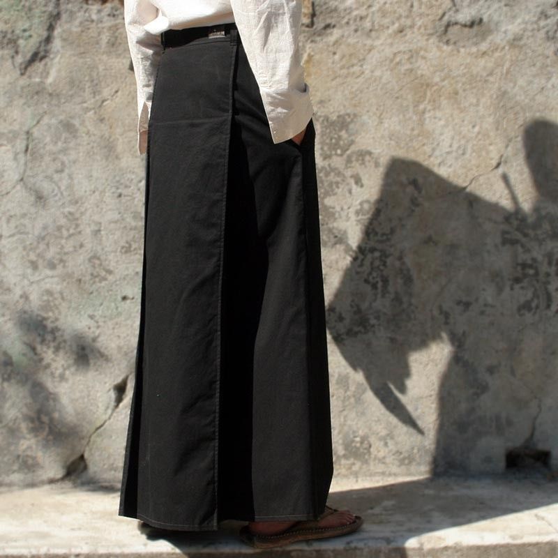 jupe longue KENDO noir 2
