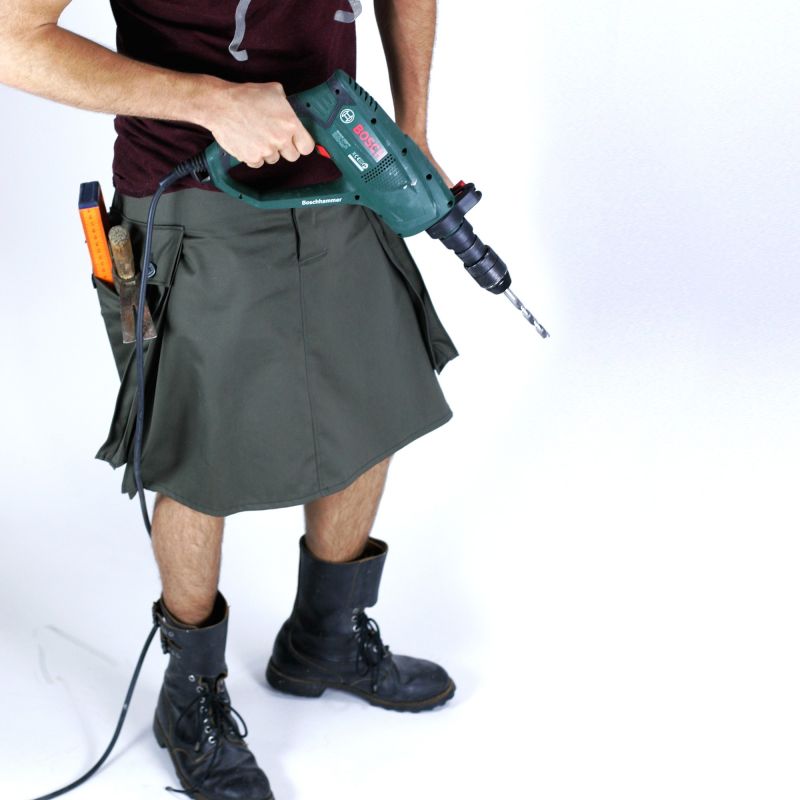 kilt de travail SPINACK kaki