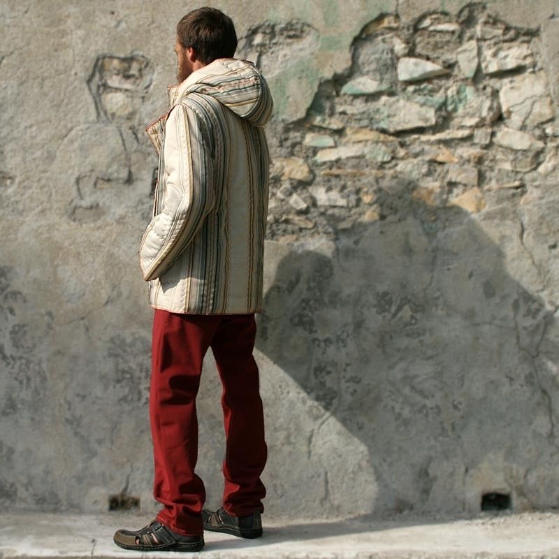 Blouson-transformable matelassé recyclé