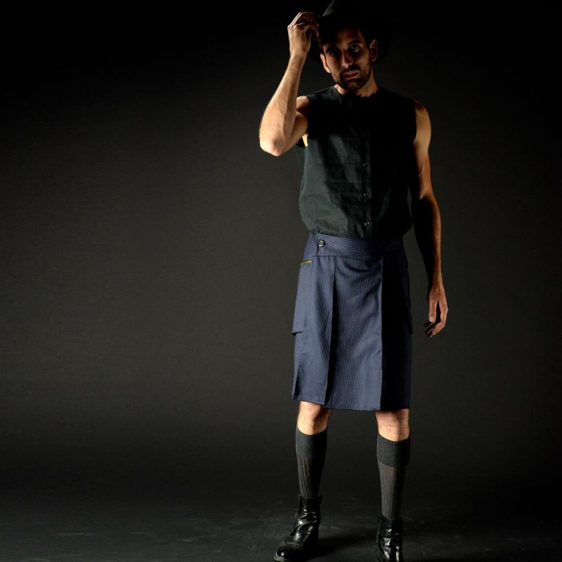 1 LAMIUM ALBUM neo-kilt, Noir, T44