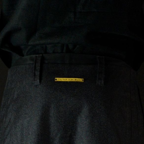 1 ARTEMISIA ALBA neo-kilt long, Noir, T44