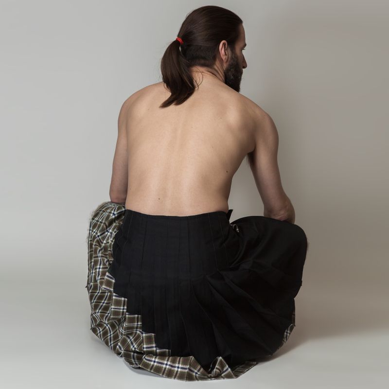 Kilt bi-matières Rusher