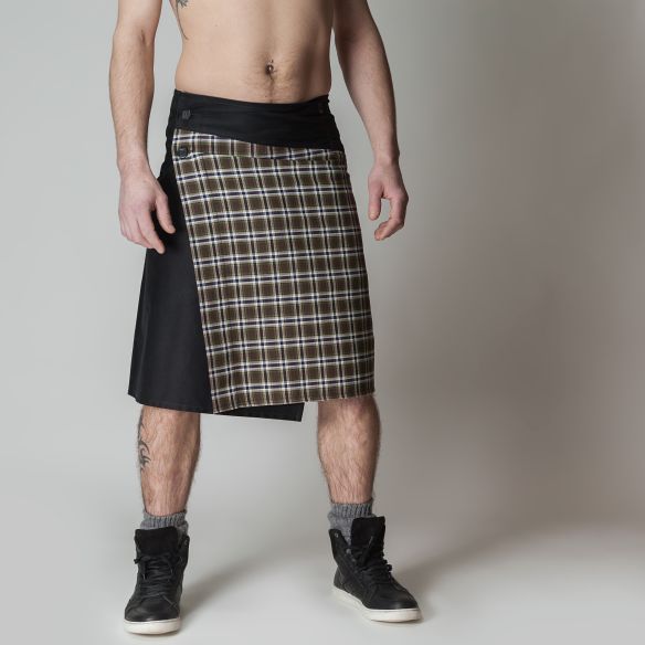 Kilt bi-matières Rusher