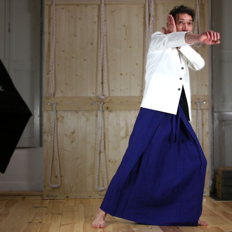 HOLI hakama sobre en lin