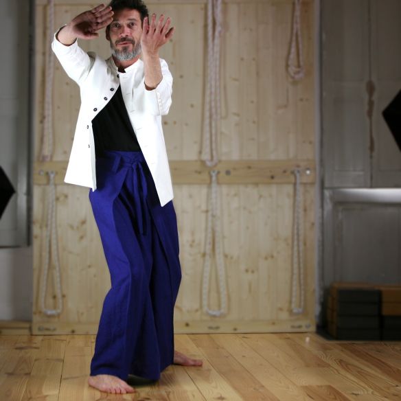 HOLI hakama sobre en lin