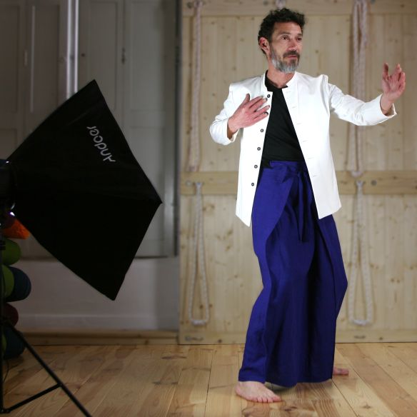 HOLI hakama sobre en lin