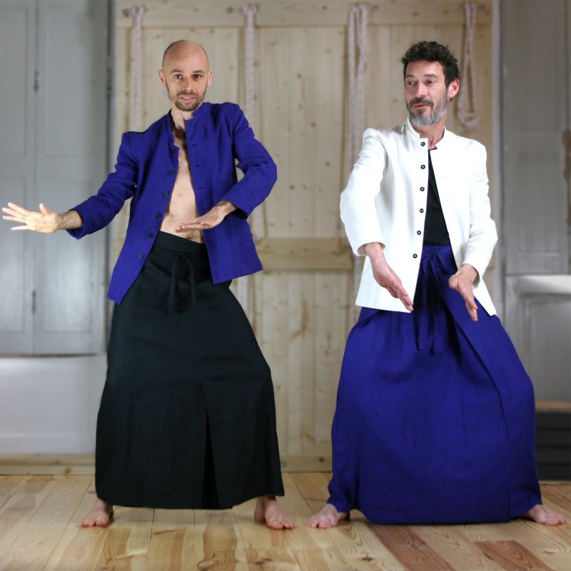 HOLI hakama sobre en lin