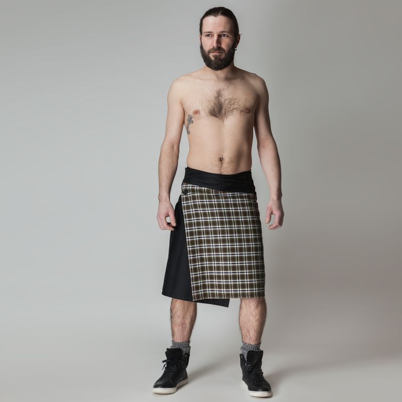 Kilt bi-matières Rusher