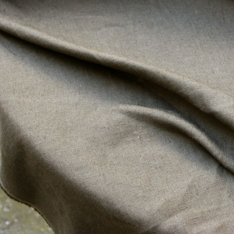 kaki linen