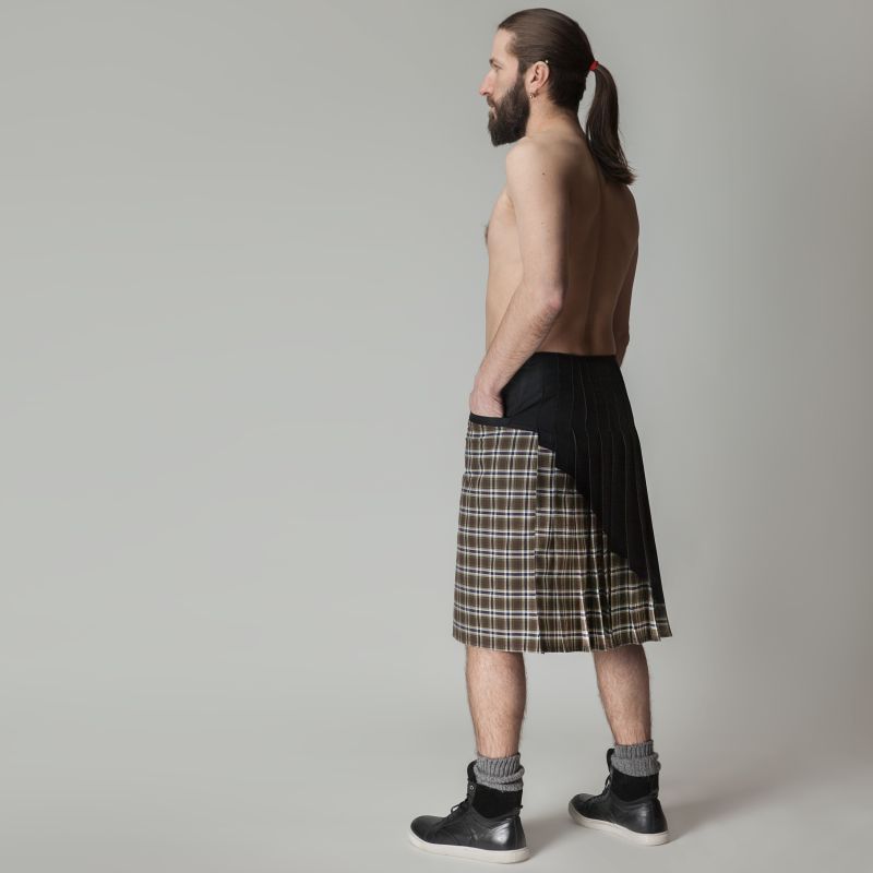 Kilt bi-matières Rusher