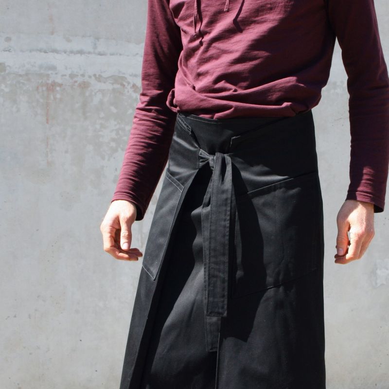 hakama Yamabushi noir