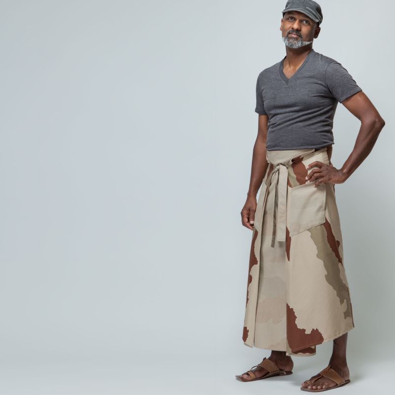 hakama Yamabushi camouflage