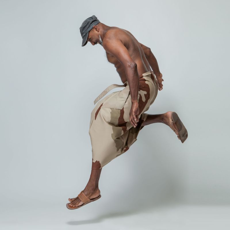 hakama Yamabushi camouflage