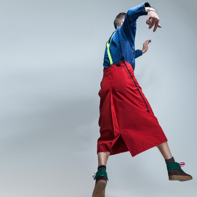 jupe salopette Fisherman