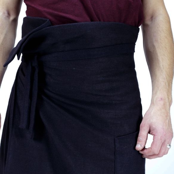 modern loincloth for man with an asymmetrical belt
